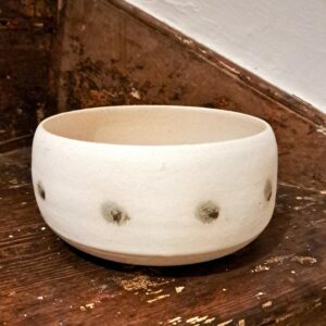 white 'spot' bowl